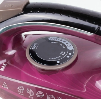 Утюг Vitek VT-8309 2400Вт бордовый/черный - купить недорого с доставкой в интернет-магазине