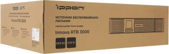 Источник бесперебойного питания Ippon Innova RTB 3000 2700Вт 3000ВА черный - купить недорого с доставкой в интернет-магазине