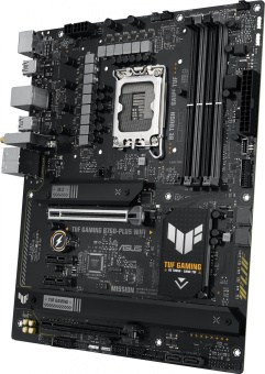 Материнская плата Asus TUF GAMING B760-PLUS WIFI Soc-1700 Intel B760 4xDDR5 ATX AC`97 8ch(7.1) 2.5Gg RAID+HDMI+DP - купить недорого с доставкой в интернет-магазине