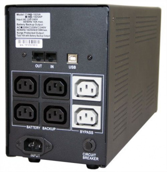 Источник бесперебойного питания Powercom Imperial IMP-1025AP 615Вт 1025ВА черный - купить недорого с доставкой в интернет-магазине