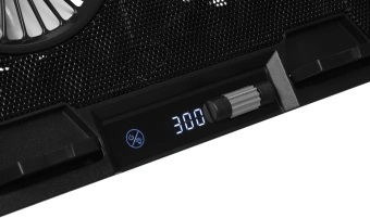 Подставка для ноутбука Digma D-NCP170-2x110 18" 400x288x45мм 52дБ 2xUSB 2x 110ммFAN 1100г Fan-control металл/пластик черный - купить недорого с доставкой в интернет-магазине