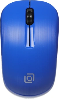 Мышь Оклик 525MW черный/синий оптическая 1000dpi беспров. USB для ноутбука 3but (1090723) - купить недорого с доставкой в интернет-магазине