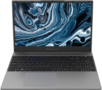 Ноутбук Digma Pro Breve Ryzen 7 5800U 16Gb SSD512Gb AMD Radeon Graphics 15.6" IPS FHD (1920x1080) Windows 11 Pro dk.grey WiFi BT Cam 4500mAh (DN15R7-ADXW02) - купить недорого с доставкой в интернет-магазине