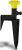 Дождеватель Karcher CS 9 круговой желтый черный (2.645-024.0) - купить недорого с доставкой в интернет-магазине