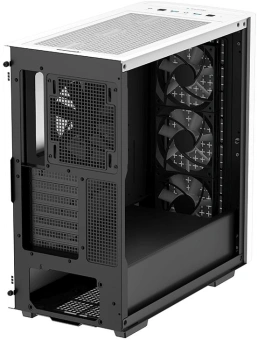 Корпус Deepcool CK560 WH белый без БП ATX 3x120mm 4x140mm 2xUSB3.0 audio bott PSU - купить недорого с доставкой в интернет-магазине