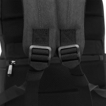 Рюкзак для ноутбука 15.6" Digma Business B1 черный полиэстер (DGBP15B1BK) - купить недорого с доставкой в интернет-магазине