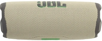 Колонка порт. JBL Flip 7 бежевый/зеленый 35W 1.0 BT 4800mAh (JBLFLIP7SAND) - купить недорого с доставкой в интернет-магазине