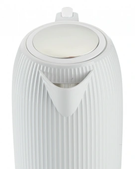 Чайник электрический Gorenje K17DPW 1.7л. 2200Вт белый/серебристый корпус: металл/пластик - купить недорого с доставкой в интернет-магазине