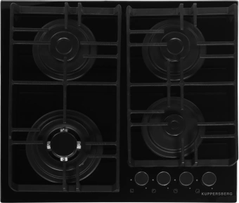 Газовая варочная поверхность Kuppersberg FG 69 B черный - купить недорого с доставкой в интернет-магазине