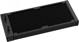 Система водяного охлаждения Deepcool LE240 V2 ARGB Soc-AM5/AM4/1200/1700/1851 черный 4-pin 28.2-31.6dB Al 220W 1359gr Ret (R-LE240-BKAMMC-G-2) - купить недорого с доставкой в интернет-магазине