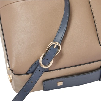Рюкзак женский Piquadro Circle CA4576W92/TOBLU бежевый/голубой натур.кожа - купить недорого с доставкой в интернет-магазине