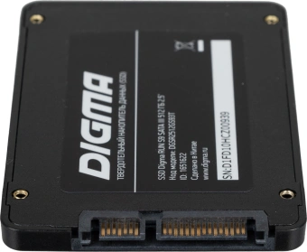 Накопитель SSD Digma SATA-III 512GB DGSR2512GS93T Run S9 2.5" - купить недорого с доставкой в интернет-магазине