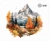 Коврик для мыши Cactus Autumn mountains 220x180x2мм (CS-MP-P10XS) - купить недорого с доставкой в интернет-магазине