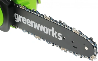 Цепная пила Greenworks G24CS25K4 аккум. дл.шины:10" (25cm) 1аккум. 4Ач (2007707UB) - купить недорого с доставкой в интернет-магазине