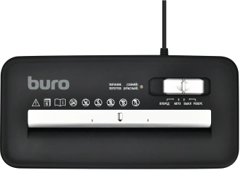 Шредер Buro Home BU-S600 черный (секр.Р-1) ленты 6лист. 10лтр. пл.карты - купить недорого с доставкой в интернет-магазине