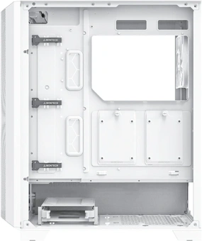 Корпус Montech Sky One Lite белый без БП ATX 3x120mm 2xUSB3.0 1xUSB3.1 audio bott PSU - купить недорого с доставкой в интернет-магазине