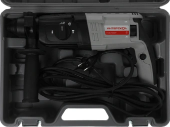 Перфоратор Интерскол П-25/750ЭР патрон:SDS-plus уд.:2.6Дж 750Вт (кейс в комплекте) - купить недорого с доставкой в интернет-магазине