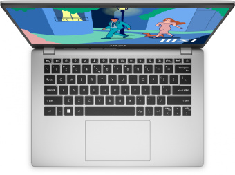 Ноутбук MSI Modern 14 C12MO-689RU Core i5 1235U 16Gb SSD512Gb Intel Iris Xe graphics 14" IPS FHD (1920x1080) Windows 11 Pro silver WiFi BT Cam (9S7-14J111-689) - купить недорого с доставкой в интернет-магазине