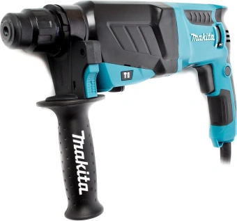 Перфоратор Makita HR2630 + набор буров B-54704 патрон:SDS-plus уд.:2.9Дж 800Вт (кейс в комплекте) - купить недорого с доставкой в интернет-магазине