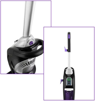 Пылесос паровой Kitfort КТ-535-1 1600Вт черный - купить недорого с доставкой в интернет-магазине