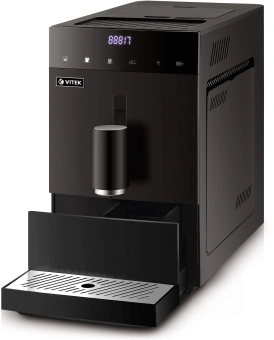 Кофемашина Vitek Metropolis VT-8700 1350Вт черный - купить недорого с доставкой в интернет-магазине