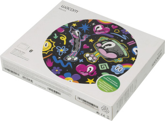 Графический планшет Wacom Intuos S CTL-4100WLK-N Bluetooth/USB черный - купить недорого с доставкой в интернет-магазине
