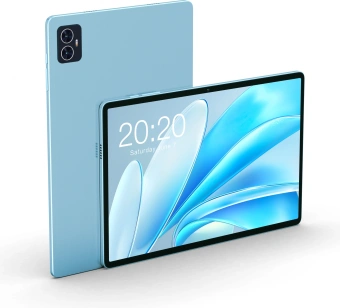 Планшет Teclast M50S T606 (1.6) 8C RAM4Gb ROM128Gb 10.1" IPS 1280x800 Android 14 голубой 13Mpix 5Mpix BT WiFi microSD 256Gb 6000mAh 10hr - купить недорого с доставкой в интернет-магазине