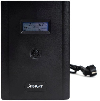 Источник бесперебойного питания Бастион Skat 3000/1800 1800Вт 3000ВА черный - купить недорого с доставкой в интернет-магазине