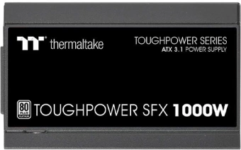 Блок питания Thermaltake SFX 1000W Toughpower SFX1000 Gen.5 80+ platinum (20+4pin) APFC 90mm fan 8xSATA Cab Manag RTL - купить недорого с доставкой в интернет-магазине