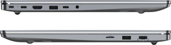 Ноутбук Tecno MegaBook K16SDA Ryzen 5 7430U 8Gb SSD512Gb AMD Radeon Graphics 16" IPS WUXGA (1920x1200) Windows 11 Home grey WiFi BT Cam 6060mAh (71005000523) - купить недорого с доставкой в интернет-магазине
