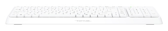 Клавиатура A4Tech FK15 белый USB (FK15 WHITE) кабель 1.5м - купить недорого с доставкой в интернет-магазине