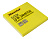Блок самоклеящийся бумажный Silwerhof 682161-05 76x76мм 100лист. 75г/м2 неон желтый