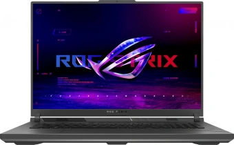 Ноутбук Asus ROG Strix G18 G814JVR-N6045 Core i9 14900HX 16Gb SSD1Tb NVIDIA GeForce RTX4060 8Gb 18" IPS WQXGA (2560x1600) noOS grey WiFi BT Cam (90NR0IF6-M00210) - купить недорого с доставкой в интернет-магазине