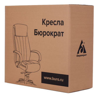 Кресло руководителя Бюрократ T-9923WALNUT светло-коричневый Leather Eichel кожа крестов. металл/дерево - купить недорого с доставкой в интернет-магазине
