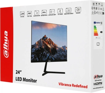 Монитор Dahua 23.8" DHI-LM24-B201S черный IPS LED 5ms 16:9 HDMI M/M матовая 1000:1 250cd 178гр/178гр 1920x1080 100Hz VGA FHD 2.82кг - купить недорого с доставкой в интернет-магазине