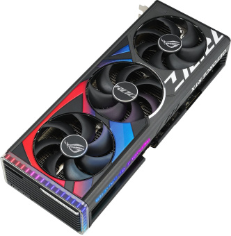 Видеокарта Asus PCI-E 4.0 ROG-STRIX-RTX4090-24G-GAMING NVIDIA GeForce RTX 4090 24Gb 384bit GDDR6X 2520/21000 HDMIx2 DPx3 HDCP Ret - цена, купить или заказать с доставкой в интернет-магазине Видеокарта Asus PCI-E 4.0 ROG-STRIX-RTX4090-24G-GAMING NVIDIA GeForce RTX 4090 24Gb 384bit GDDR6X 2520/21000 HDMIx2 DPx3 HDCP Ret - купить недорого с доставкой в интернет-магазине