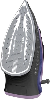 Утюг Polaris PIR 2668AK 2600Вт черный/фиолетовый - купить недорого с доставкой в интернет-магазине