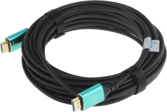 Кабель аудио-видео Cactus CS-HDMI-AOC-2.1-10 HDMI (m)/HDMI (m) 10м. позолоч.конт. черный - купить недорого с доставкой в интернет-магазине