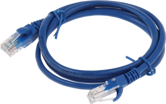 Патч-корд Premier PP12-1M/B 1000Гбит/с UTP 4 пары cat.5E CCA molded 1м синий RJ-45 (m)-RJ-45 (m) - купить недорого с доставкой в интернет-магазине