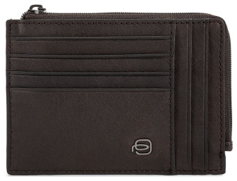 Чехол для кредитных карт Piquadro Black Square PU1243B3R/TM темно-коричневый натур.кожа - купить недорого с доставкой в интернет-магазине