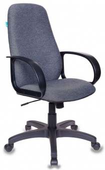 Кресло руководителя Бюрократ CH-808AXSN серый 3C1 крестов. пластик - купить недорого с доставкой в интернет-магазине