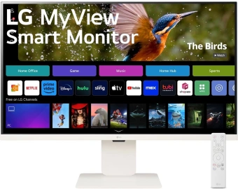Монитор LG 31.5" MyView 32SR83U-W белый IPS LED 16:9 HDMI M/M матовая HAS 400cd 178гр/178гр 3840x2160 60Hz UHD USB 7.7кг - купить недорого с доставкой в интернет-магазине