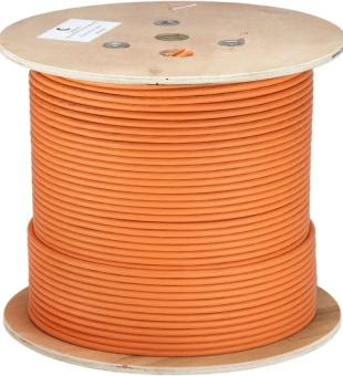 Кабель информационный Cabeus SFTP-4P-CAT.6-SOLID-LSZH кат.6 SF/UTP 4 пары LSZH внутренний 305м оранжевый - купить недорого с доставкой в интернет-магазине