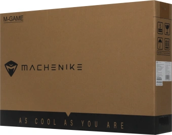 Ноутбук Machenike L17 Pulsar L Core i5 12450H 16Gb SSD1Tb NVIDIA GeForce RTX4050 6Gb 17.3" IPS FHD (1920x1080) FreeDOS grey WiFi BT Cam 2668mAh (JJ00GA00JRU) - купить недорого с доставкой в интернет-магазине