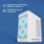 Корпус Оклик OCC-MN302F белый без БП mATX 1xUSB2.0 1xUSB3.0 audio - купить недорого с доставкой в интернет-магазине