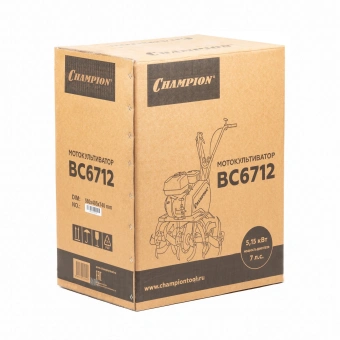 Культиватор Champion BC6712 6.5л.с. - купить недорого с доставкой в интернет-магазине