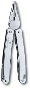 Мультитул Victorinox SwissTool Spirit X Plus Ratchet (3.0236.L) 105мм 36функц. чехол кожаный серебристый подар.коробка - купить недорого с доставкой в интернет-магазине