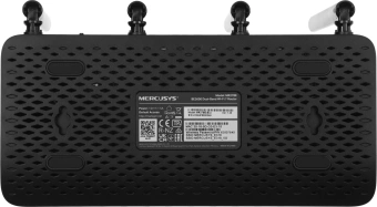Роутер беспроводной Mercusys MR27BE BE3600 10/100/1000/2500BASE-T черный - купить недорого с доставкой в интернет-магазине
