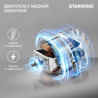 Миксер планетарный Starwind SPM7166 1900Вт хамелеон - купить недорого с доставкой в интернет-магазине