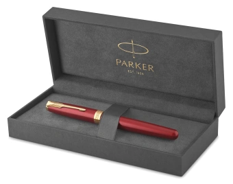 Ручка роллер Parker Sonnet Core T539 (1931475) LaqRed GT F черн. черн. подар.кор. - купить недорого с доставкой в интернет-магазине